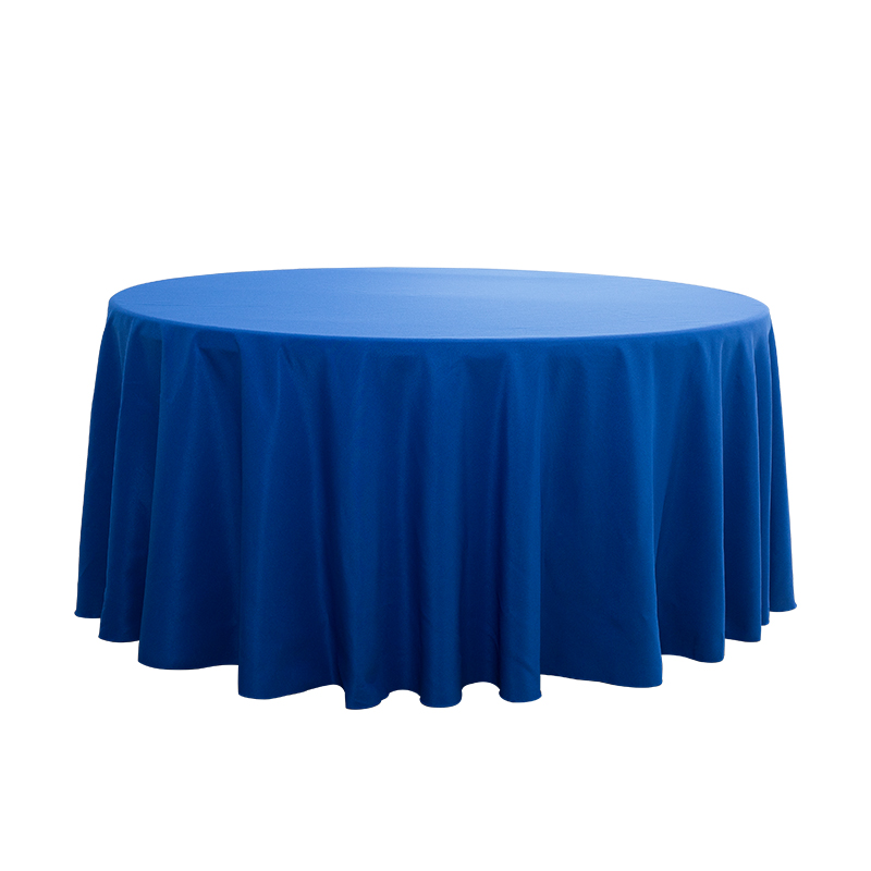 大圆纬纱纯色婚礼宴会桌布