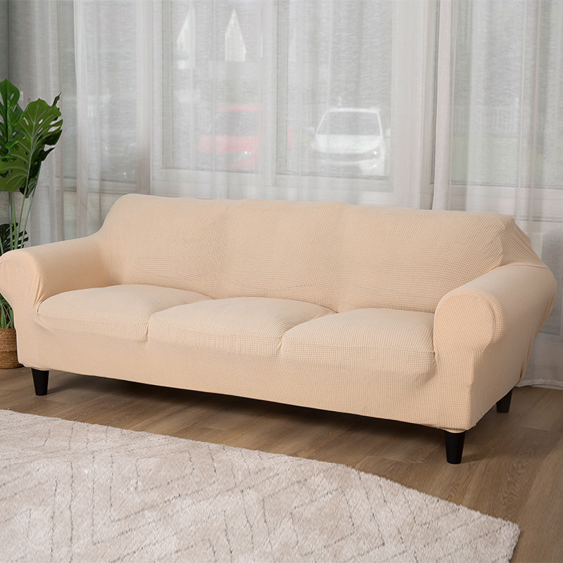 玉米粒弹力提花沙发套