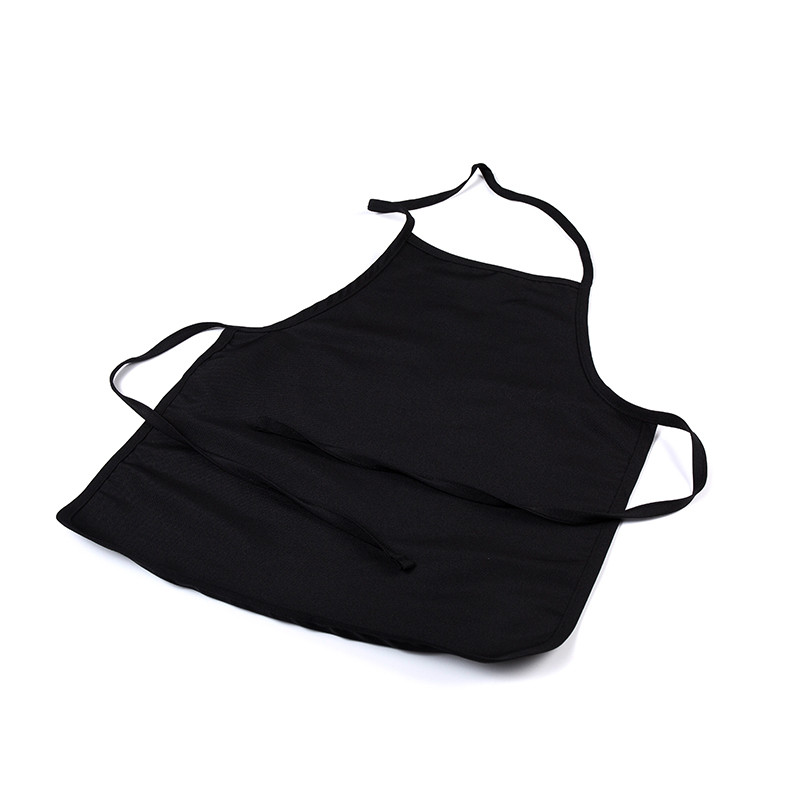 不带调节扣素色孩童围裙