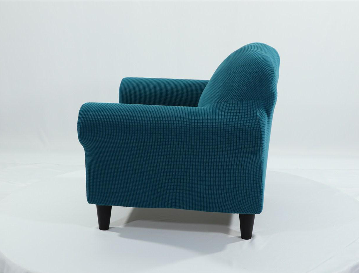 摇粒绒弹力提花沙发套